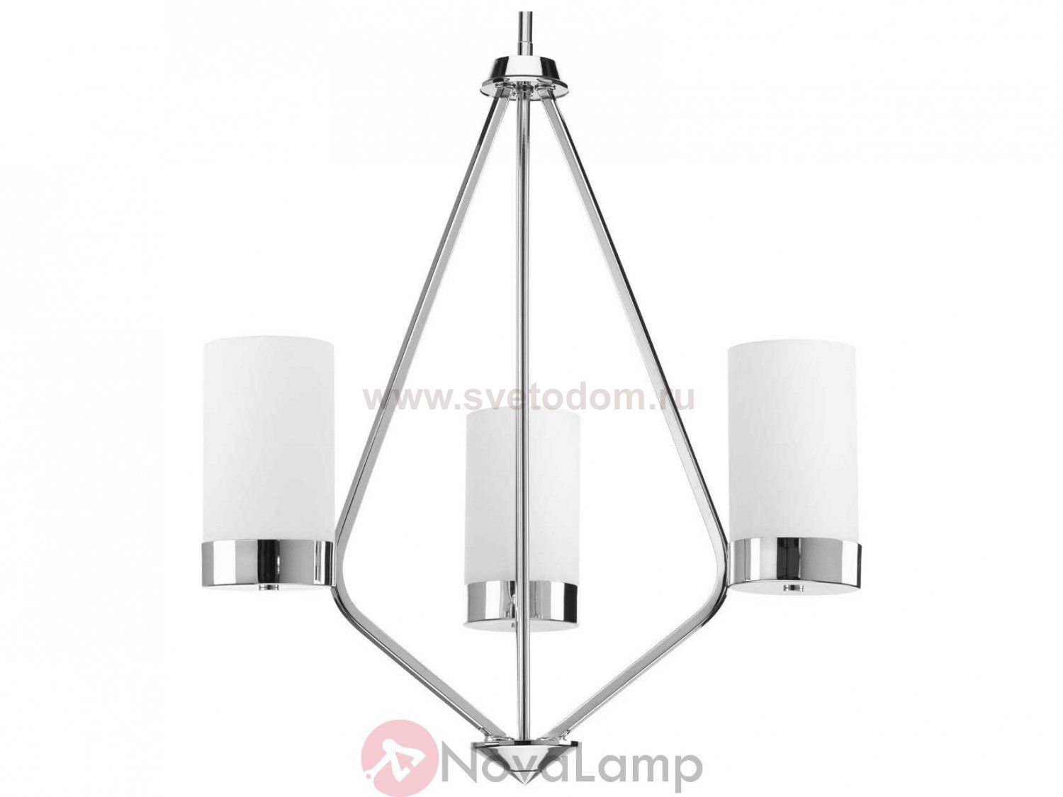 Люстра Progress Lighting Elevate Polished Chrome Three-Light Wide Mini Chandelier ImperiumLoft 84488-30