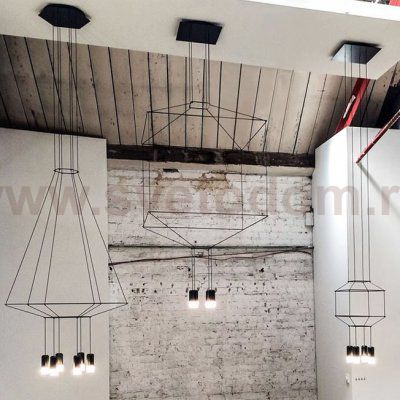 Подвесной светильник Chandelier 0307 LED Suspension lam  ImperiumLoft 84532-22