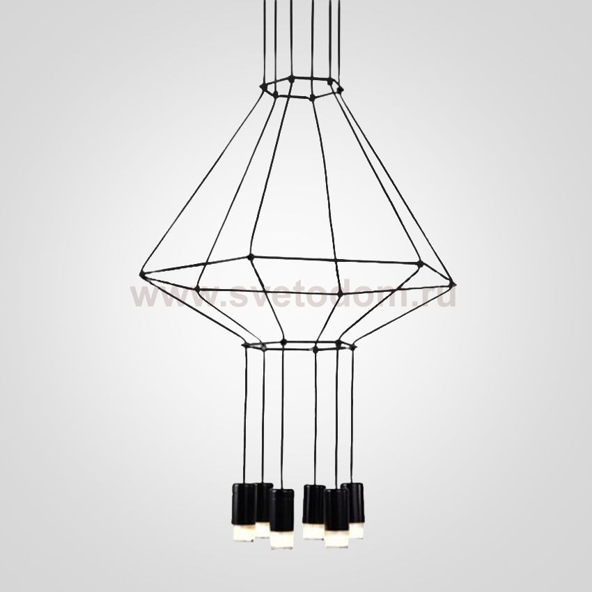 Подвесной светильник Chandelier 0307 LED Suspension lam  ImperiumLoft 84532-22