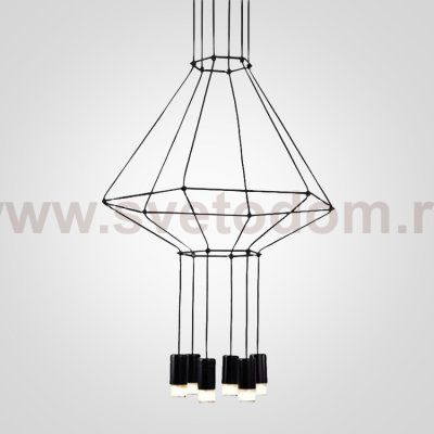 Подвесной светильник Chandelier 0307 LED Suspension lam  ImperiumLoft 84532-22
