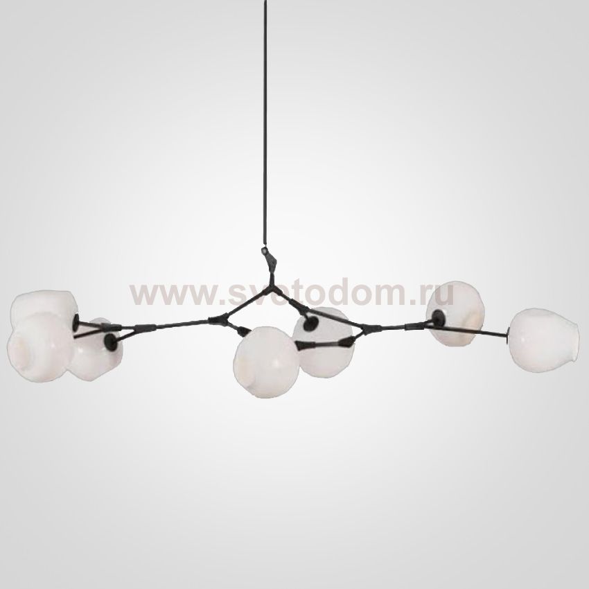 Люстра Сrumpled Bubble White Glass ImperiumLoft 84541-22