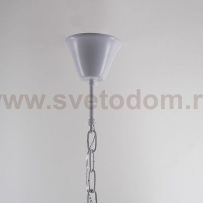 Люстра RH Anselme White Wood Large Chandelier ImperiumLoft 84548-22