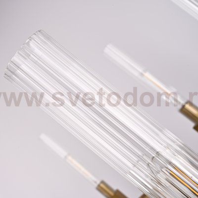 Люстра На Штанге Canelle Round Chandelier 8 Modern Brass By Imperiumloft