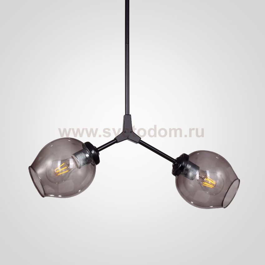 Люстра Branching Bubble Chandelier 2 Black ImperiumLoft 84642-22