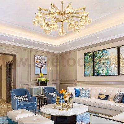 Люстра Carmella Globe PENDANT 10 ImperiumLoft 84795-22