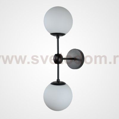 Бра Modo 2 Globes Black and white glass ImperiumLoft 84941-22