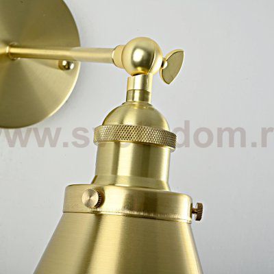 Бра Cone 20th c.Factory Filament Gold II ImperiumLoft 84942-22