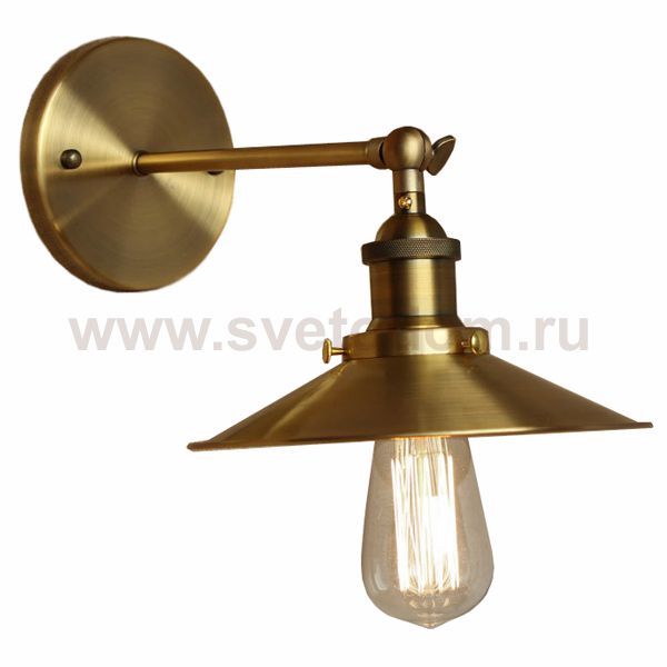 Бра Loft Cone Factory Gold By Imperiumloft