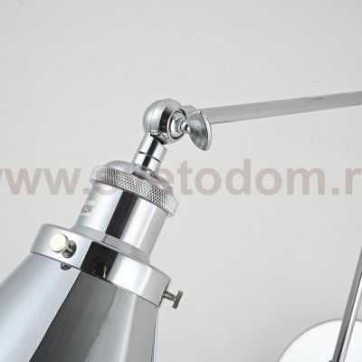Бра 20th c Library Single Sconce Silver II ImperiumLoft 84947-22