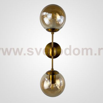 Бра Modo Sconce 2 Globes Gold ImperiumLoft 84999-22