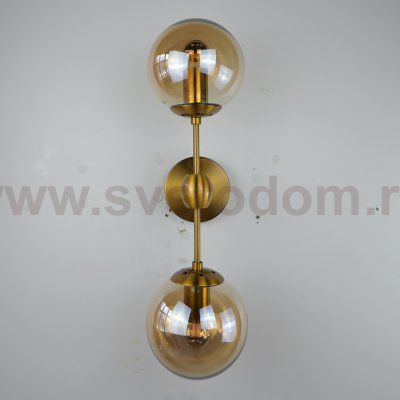 Бра Modo Sconce 2 Globes Gold ImperiumLoft 84999-22
