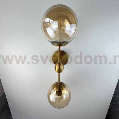Бра Modo Sconce 2 Globes Gold ImperiumLoft 84999-22