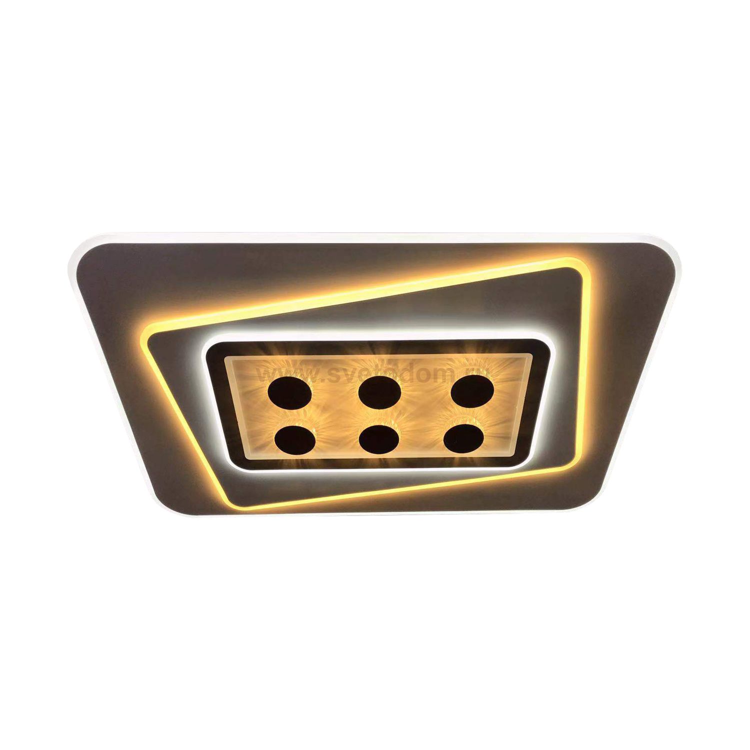 Люстра светодиодная Экономсвет 85013/300WT+GR