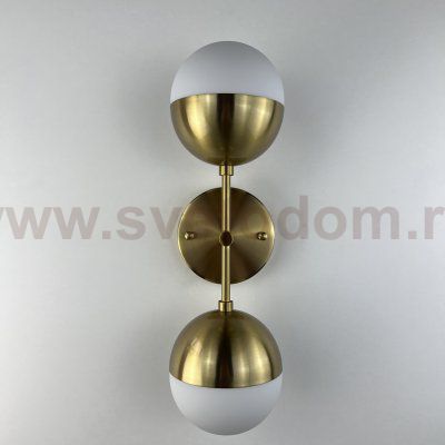 Бра Copper Light Bra Duos Brass ImperiumLoft 85018-22