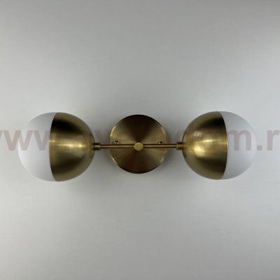 Бра Copper Light Bra Duos Brass ImperiumLoft 85018-22