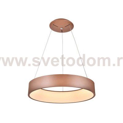 Подвесной светильник диммируемый КРЕЙС золотой D60 h120 Led 72W (3000-6000K) с пультом ДУ Kink light 8507,33