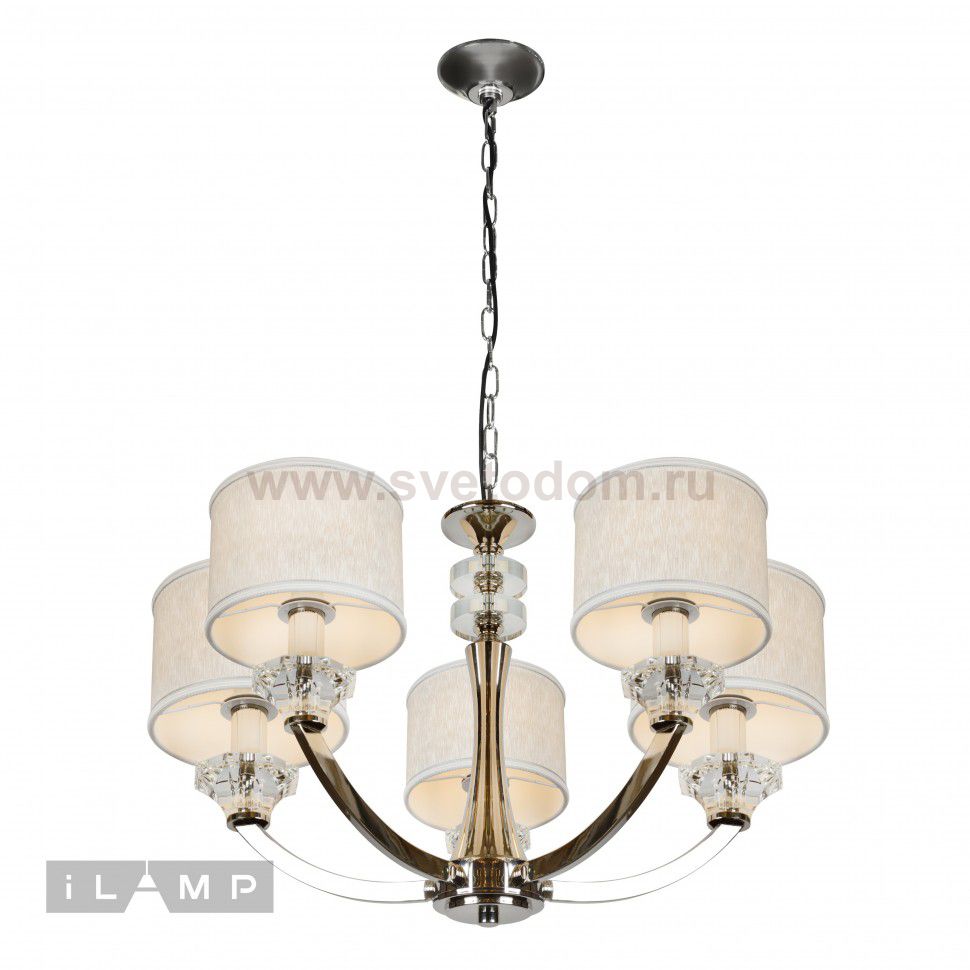 Подвесная люстра iLamp Oxford 85175/5 Хром