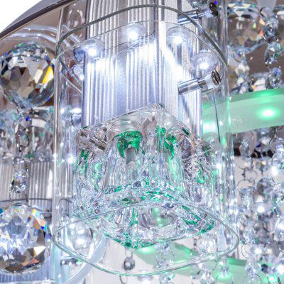 Светильник ЭкономСвет 85186/5+3CR RC WTBLGNLED