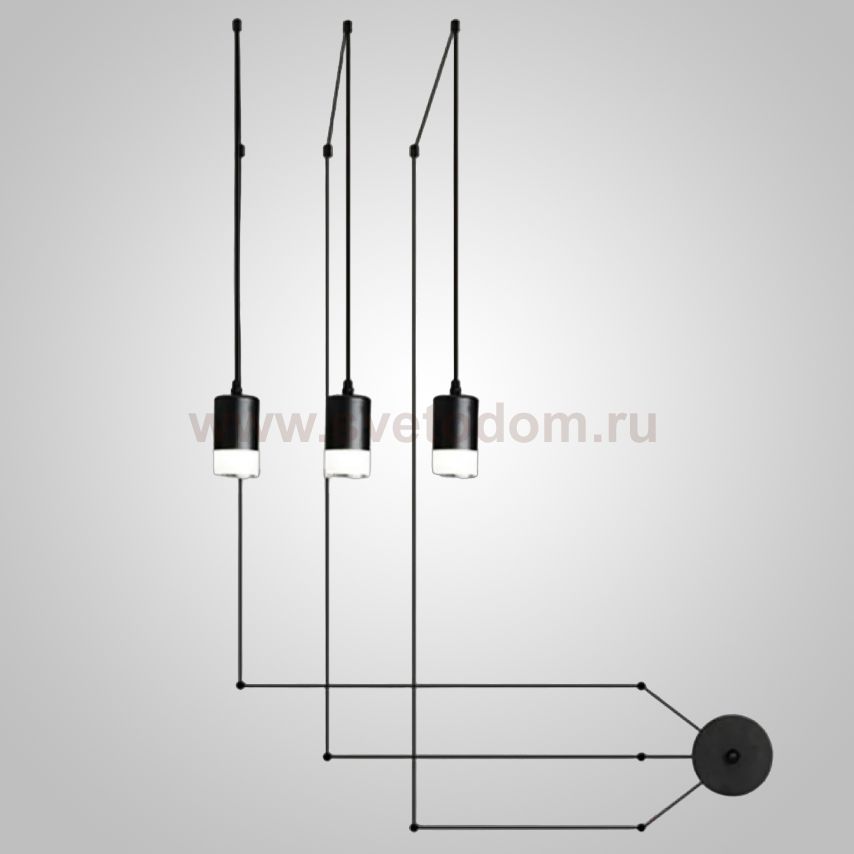 Подвесной светильник Wireflow FreeForm 0363 LED Suspension lamp ImperiumLoft 85257-22
