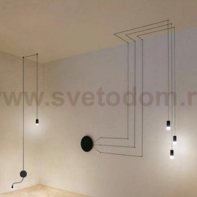 Подвесной светильник Wireflow FreeForm 0363 LED Suspension lamp ImperiumLoft 85257-22