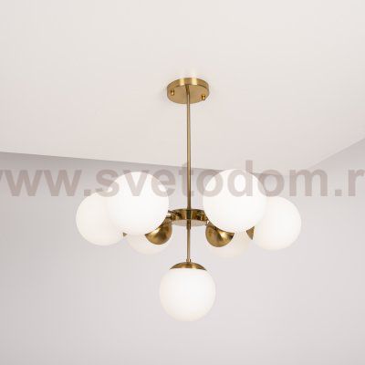 Подвесной светильник Copper Light Chandelier 7 ImperiumLoft 85365-22