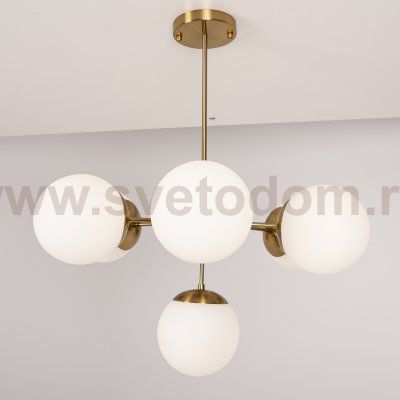Подвесной светильник Copper Light Chandelier 7 ImperiumLoft 85365-22