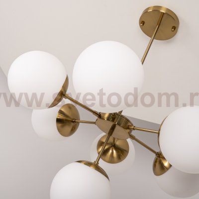 Подвесной светильник Copper Light Chandelier 7 ImperiumLoft 85365-22