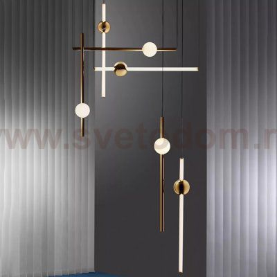 Подвесной светильник lee broom ORION GLOBE LIGHT ImperiumLoft 85411-22