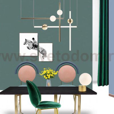 Подвесной светильник lee broom ORION GLOBE LIGHT ImperiumLoft 85411-22