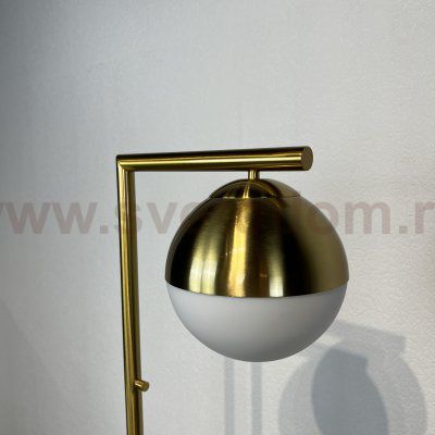 Торшер Geneva Single Glass Globe Floor Lamp ImperiumLoft 85499-22