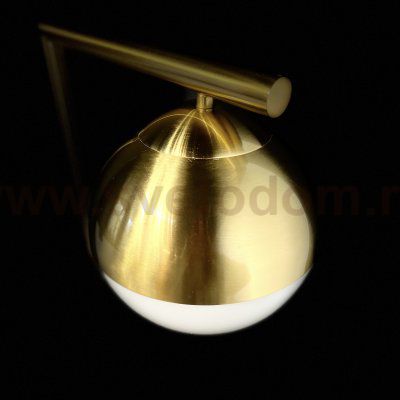 Торшер Geneva Single Glass Globe Floor Lamp ImperiumLoft 85499-22