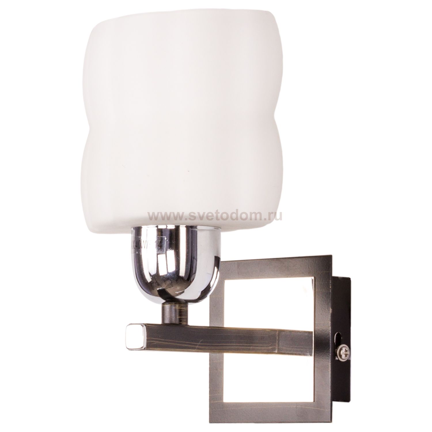 Светильник ЭкономСвет 85501/1wCH+WENGUE WT