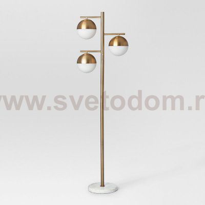 Торшер Geneva Glass Floor Lamp Triple  ImperiumLoft 85502-22