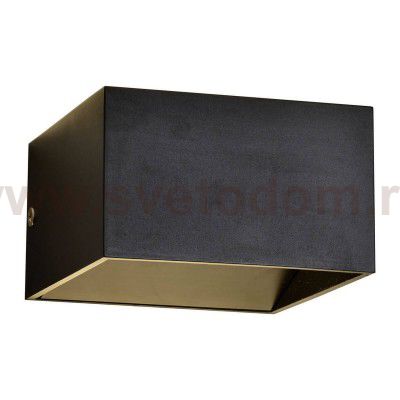 Светильник КУБ черный w10*10 h6 Led 5W Kink light 8588,19
