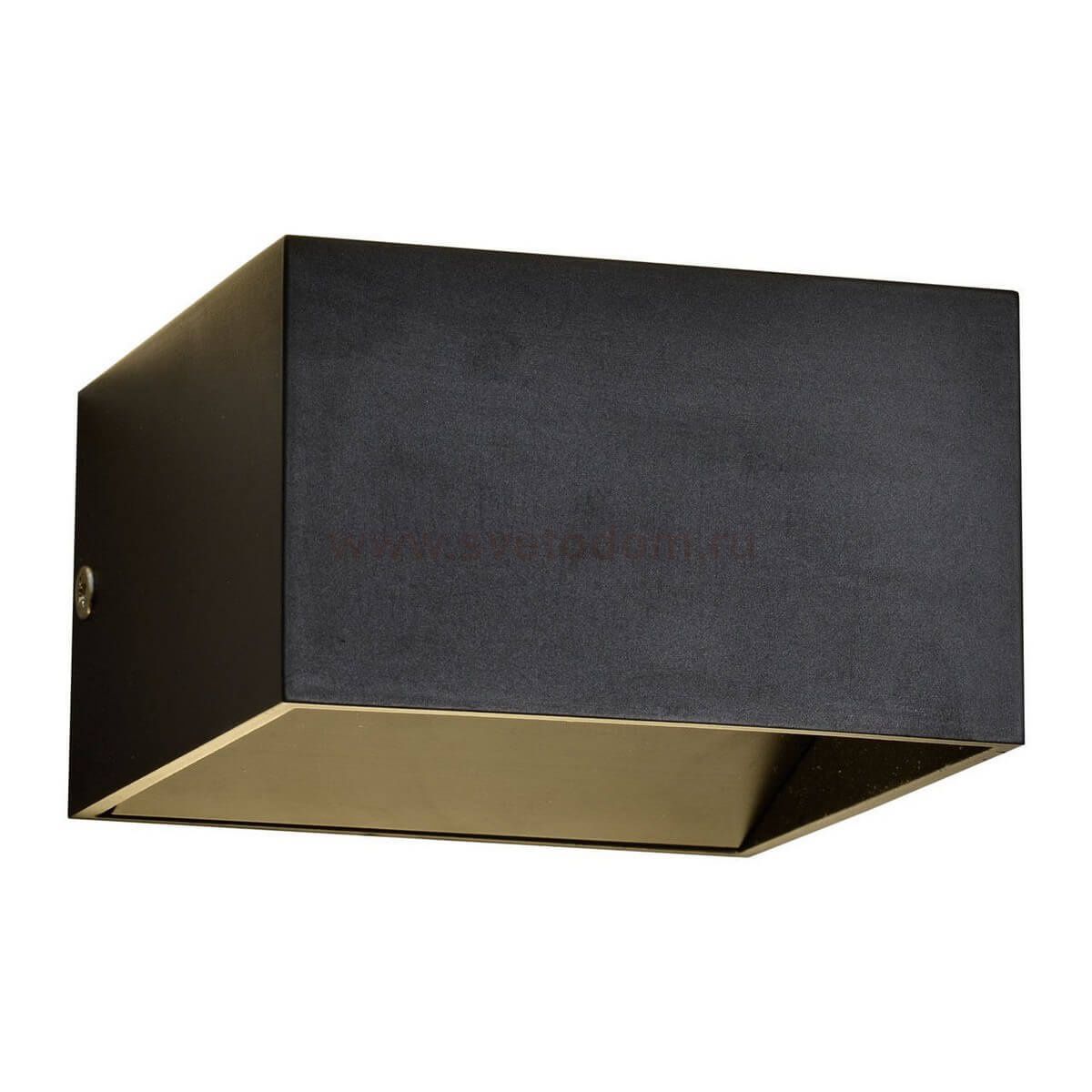 Светильник КУБ черный w10*10 h6 Led 5W Kink light 8588,19