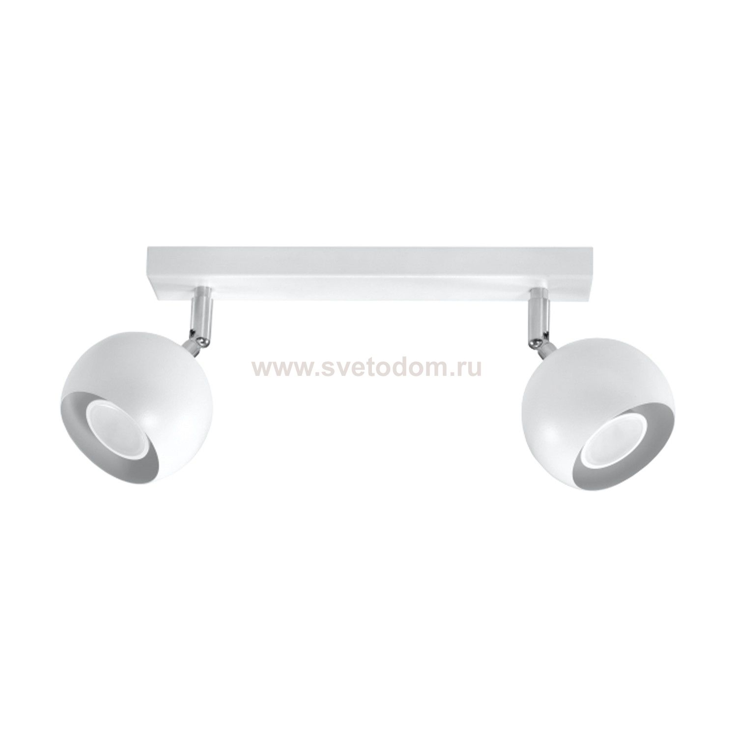 Спот потолочный 86002/2WT+CR WT ЭкономСвет