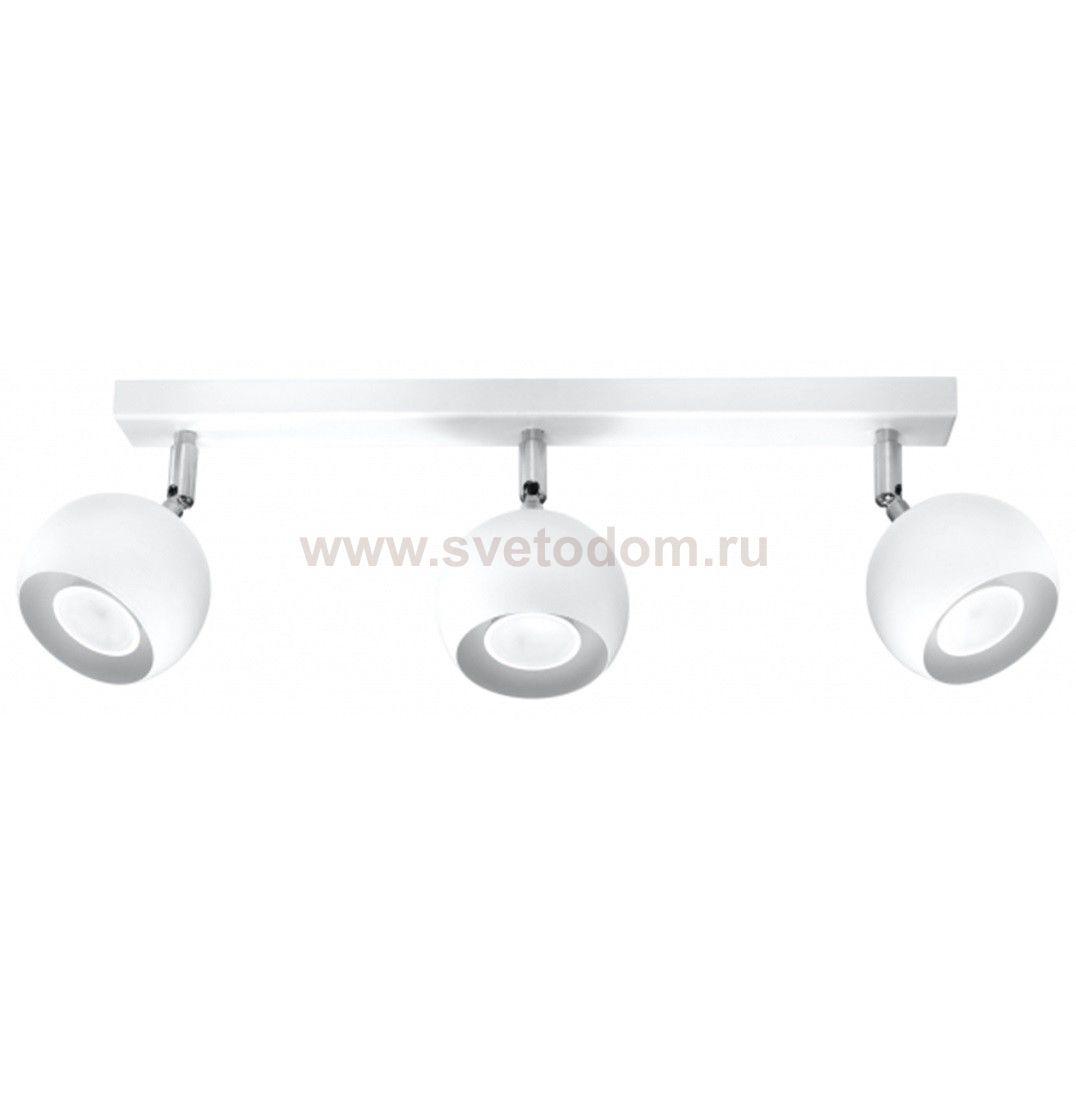 Спот потолочный 86002/3WT+CR WT ЭкономСвет
