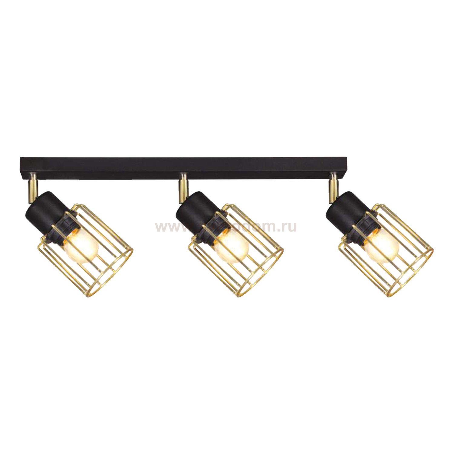 Спот потолочный 86003/3BK+GD GD ЭкономСвет