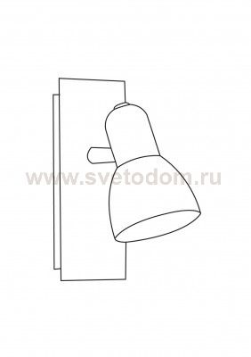 Светильник поворотный спот Eglo 86212 ARES 1