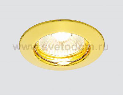 Светильник точечный Ambrella 863A GD золото MR16 ORGANIC SPOT