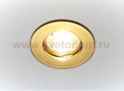 Светильник точечный Ambrella 863A GD золото MR16 ORGANIC SPOT