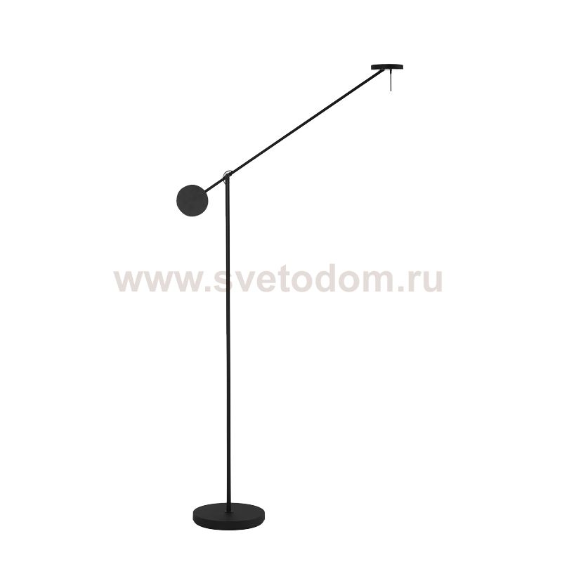 Торшер 8655F black