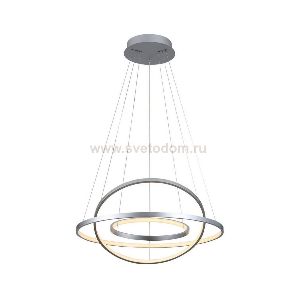 Подвесной светильник ТОР-ТРЕК серый d65+50+35 h120 Led 50W (4000К) Kink light 8659,16