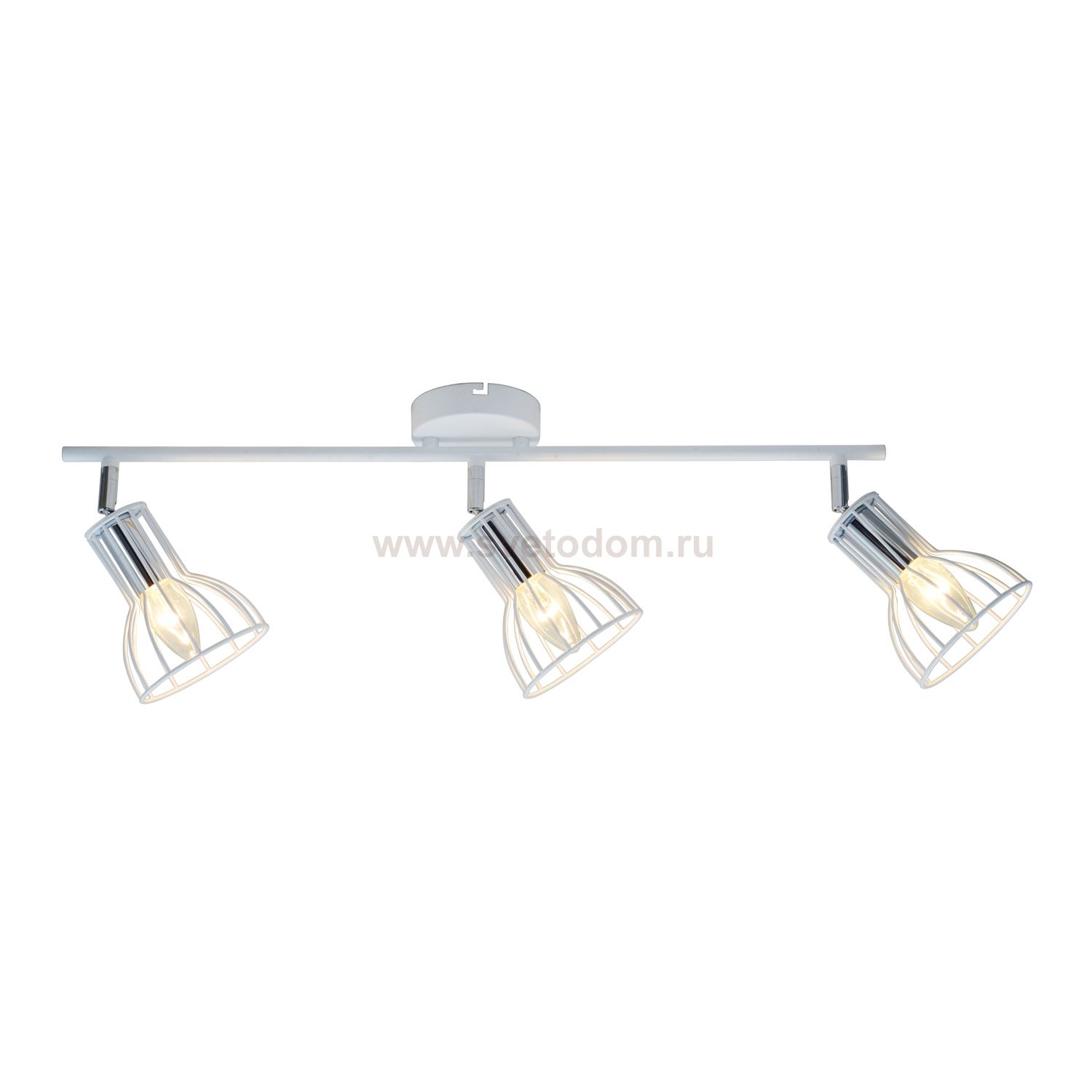 Светильник ЭкономСвет 86606/3WT+CR WT