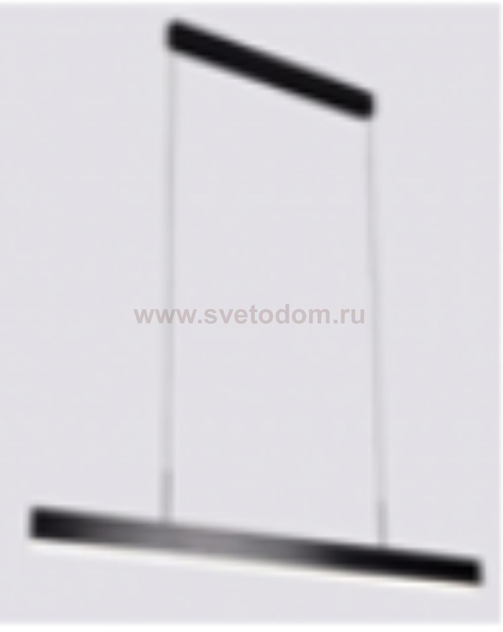 Подвесной светильник LED4U L8668-1200 BK