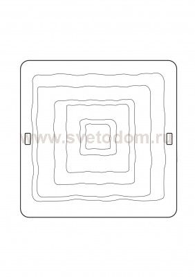Настенно-потолочный светильник Eglo 86851 BORGO 1
