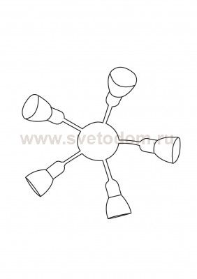 Светильник поворотный спот Eglo 87083 Dakar