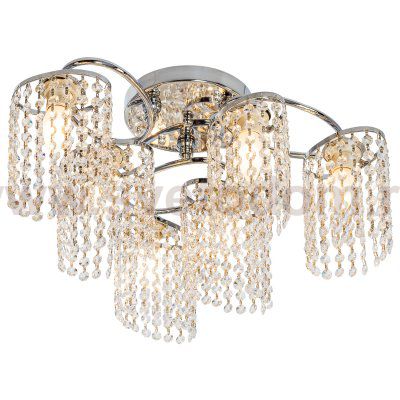 Светильник ЭкономСвет 8717/6CR WT