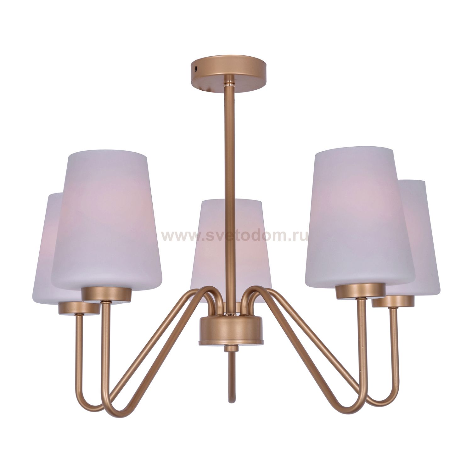 Светильник ЭкономСвет 87303/5GD WT