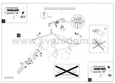 Светильник Eglo 87363 ONA 1